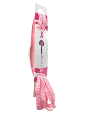 10 Seconds ® Athletic Flat Laces | Pink