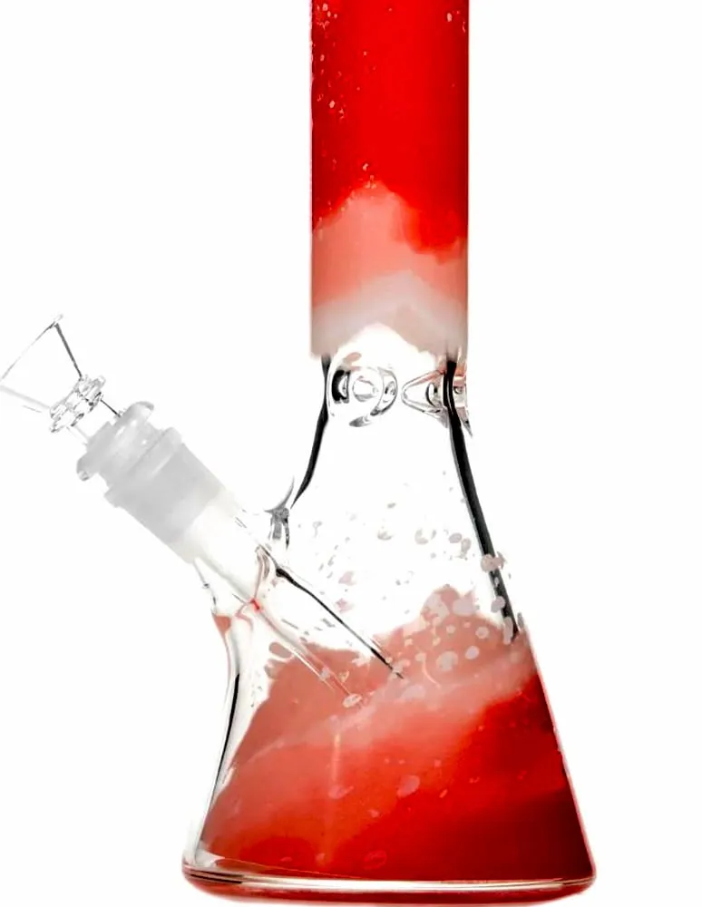 12" Redwave Glass Water Bong Pipe