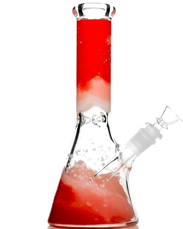 12" Redwave Glass Water Bong Pipe