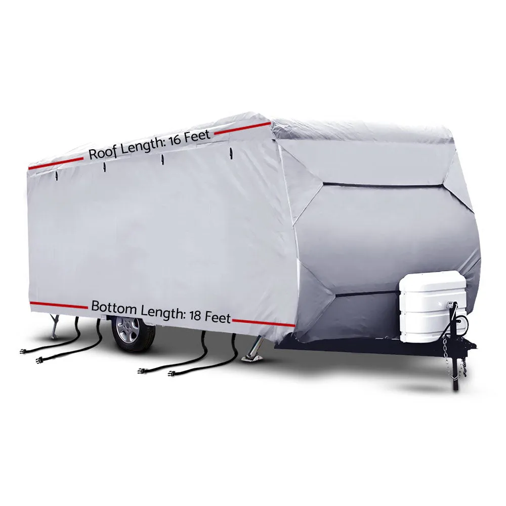 16-18ft Caravan Cover Campervan 4 Layer UV Water Resistant