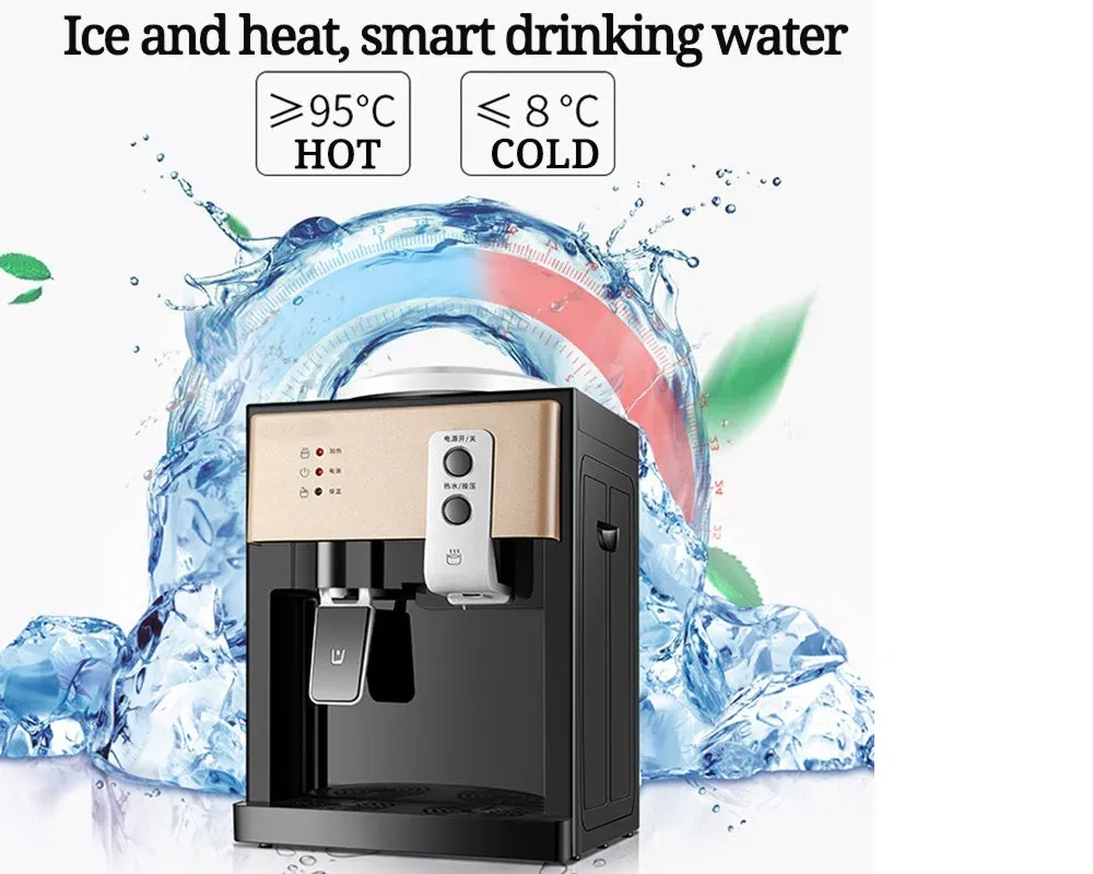 220V 550W Electric Desktop Water Dispenser Hot and Warm Cold Water Cooler Dispenser Home Office Hotel Use