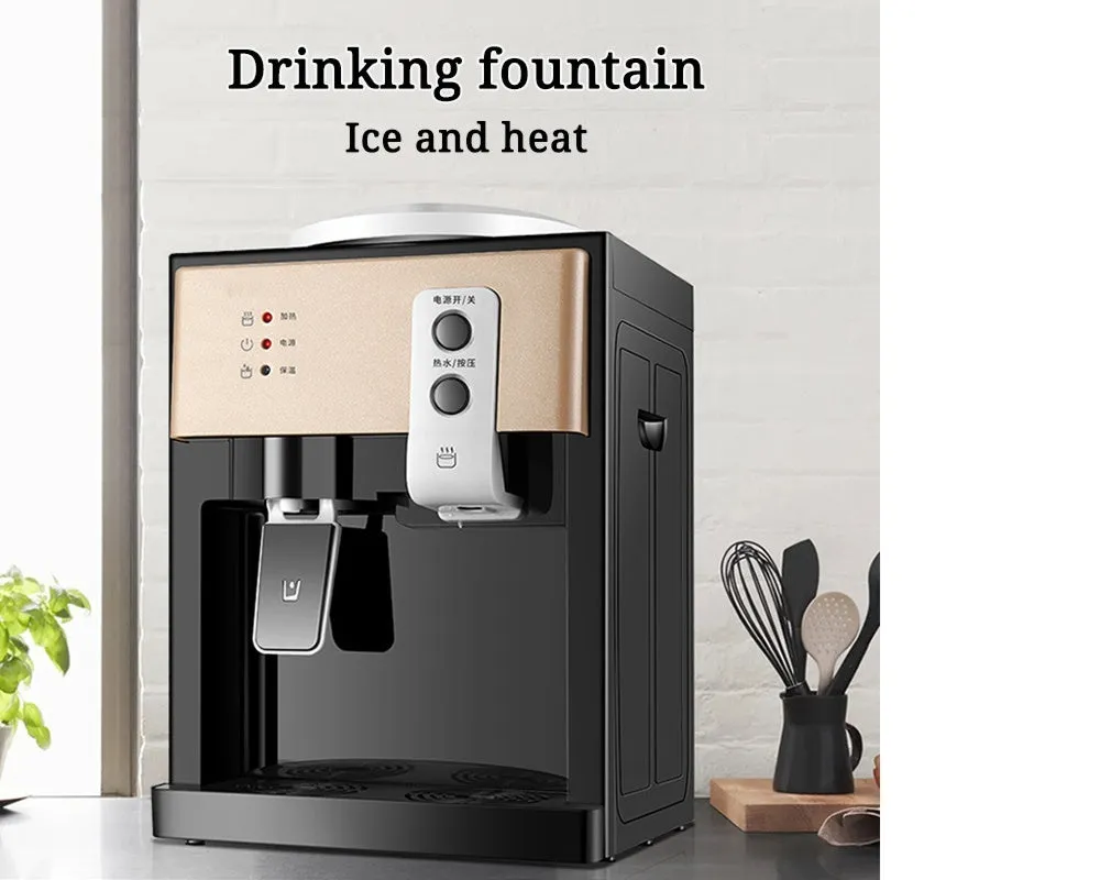 220V 550W Electric Desktop Water Dispenser Hot and Warm Cold Water Cooler Dispenser Home Office Hotel Use