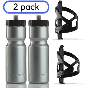 50 Strong Bike Bottle Holder with Water Bottle