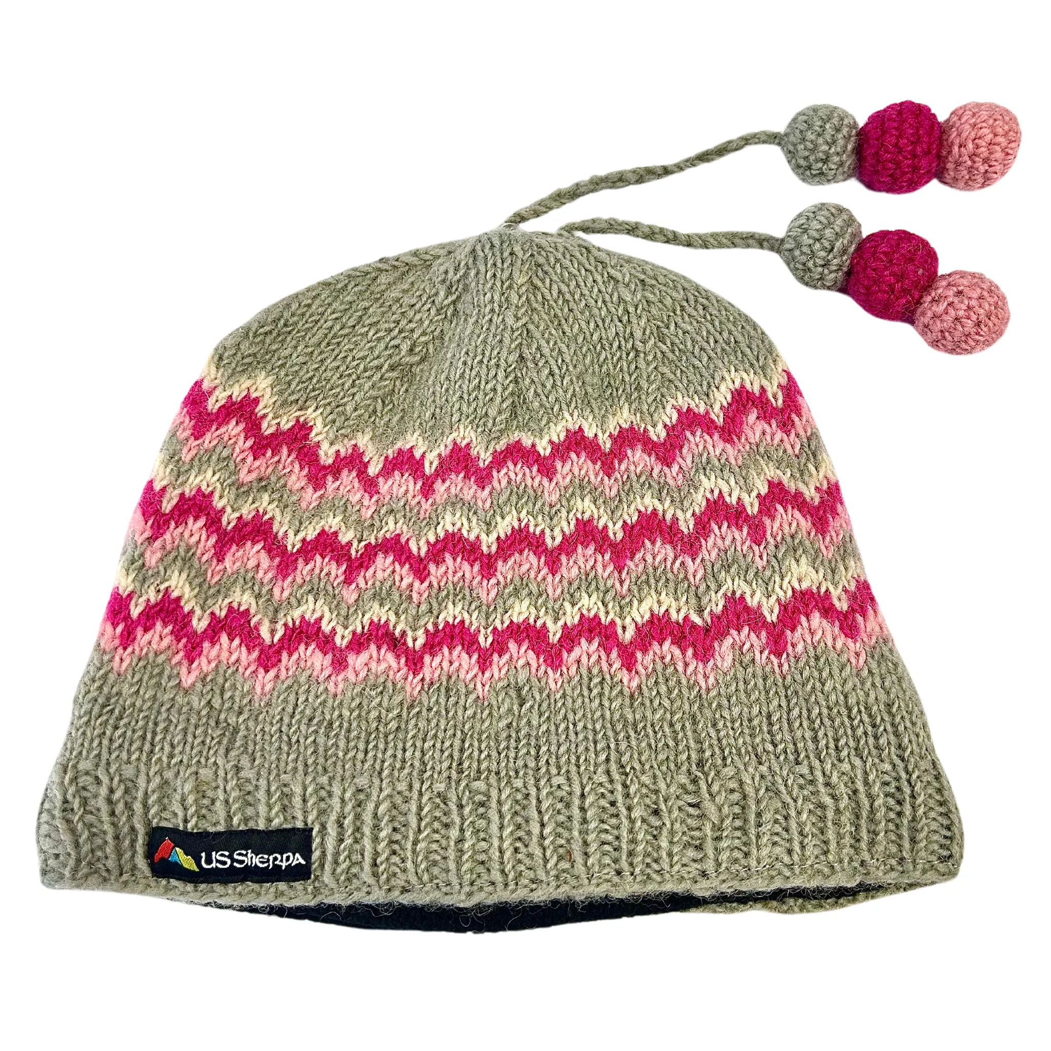 666-Wave Thame Pom Tassel Hat | 800 TPH by US Sherpa