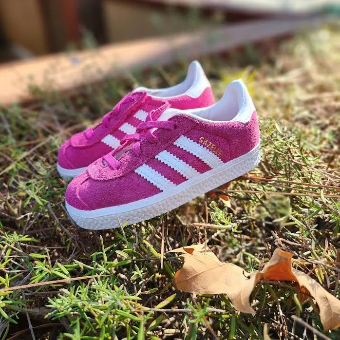 ADIDAS GAZELLE CF EL I TD 'FUSE PINK'