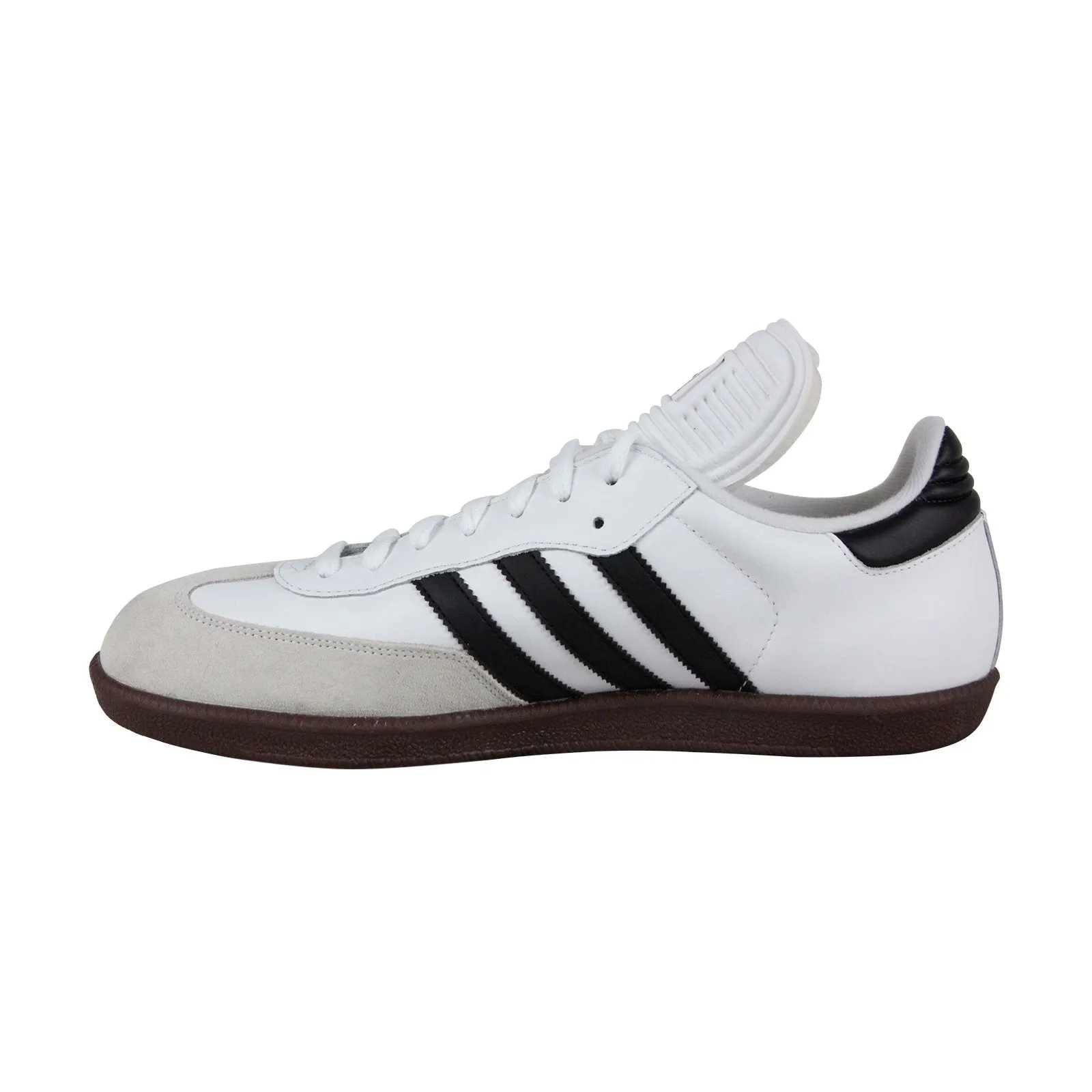 Adidas Samba Classic 772109 Mens White Suede Lace Up Lifestyle Sneakers Shoes