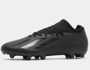 Adidas X Crazyfast.3 FG Football Boots (Black/Black/Black)