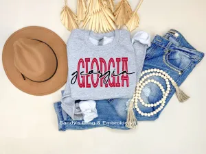 Adult Double Georgia Gray Sweatshirt