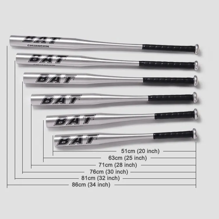 Aluminium Alloy Baseball Bat Of The Bit Softball Bats, Size:28 inch(70-71cm)(Red)