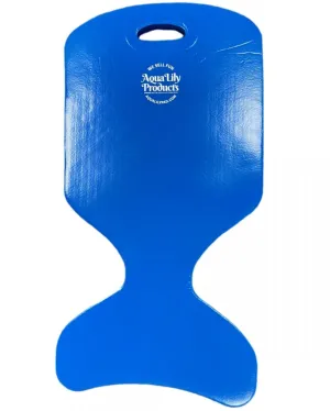 Aqua Lily Vinyl Water Saddle - Blue