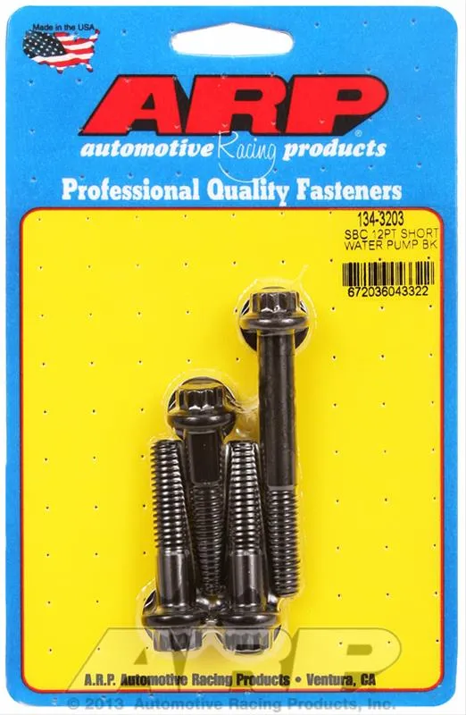 ARP Water Pump Bolt Kits 134-3203