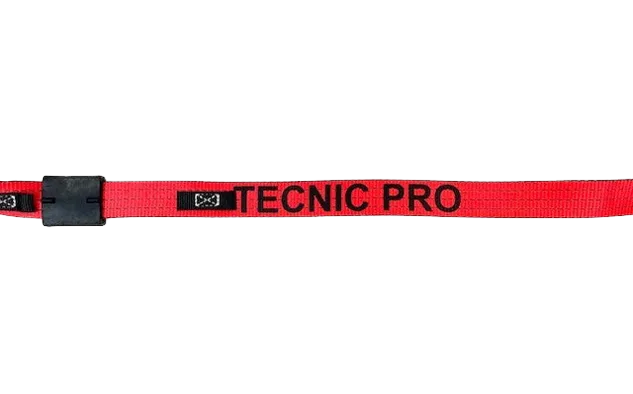 AS-KK2X14SSJR - 2" x 14' Strap w/ Swivel J Hooks & Rubber Cleats - Red TECNIC Webbing-BETTER