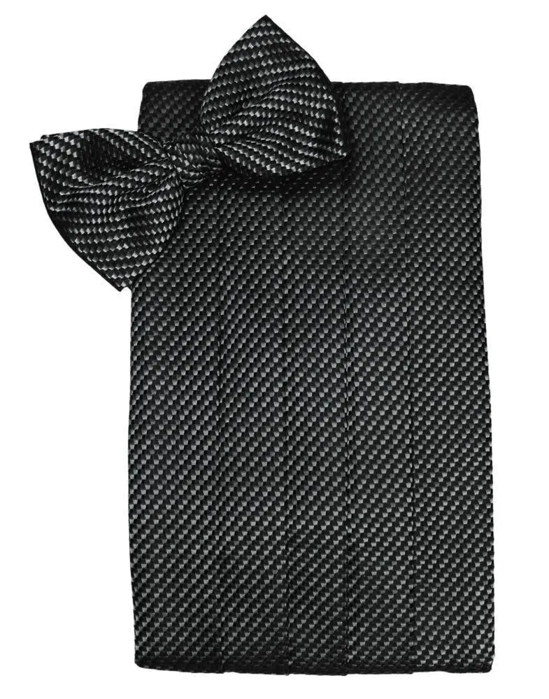 Asphalt Venetian Kids Cummerbund