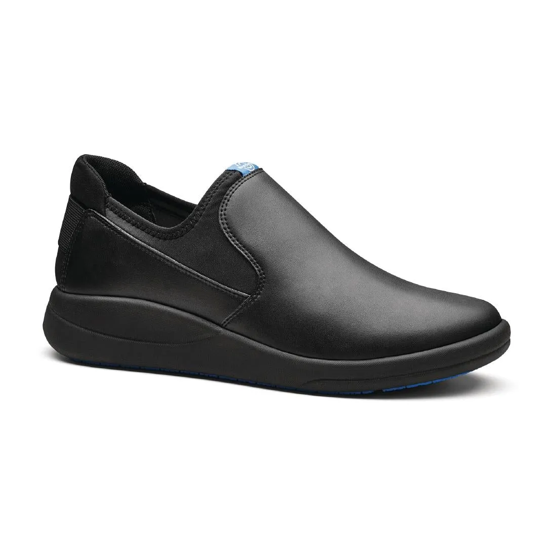 BB741-37 WearerTech Vitalise Slip on Shoe Black/Black with Modular Insole Size 37