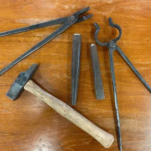 BLACKSMITH TOOL MAKING AND FORGING