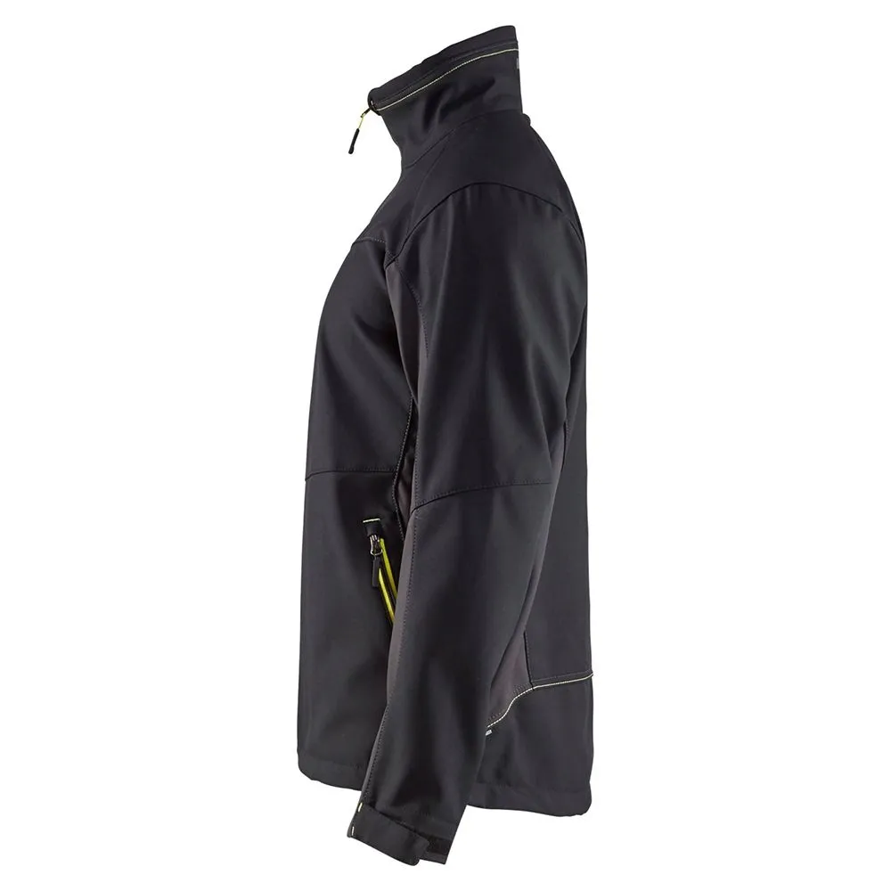 Bl&#xE5;kl&#xE4;der&#x20;4950-2516&#x20;Softshell&#x20;Jacket&#x20;-&#x20;Black&#x2F;High&#x20;Vis&#x20;Yellow