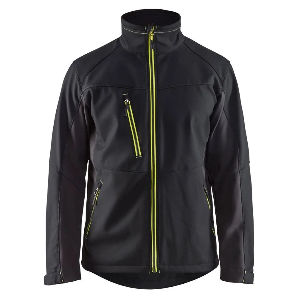 Bl&#xE5;kl&#xE4;der&#x20;4950-2516&#x20;Softshell&#x20;Jacket&#x20;-&#x20;Black&#x2F;High&#x20;Vis&#x20;Yellow