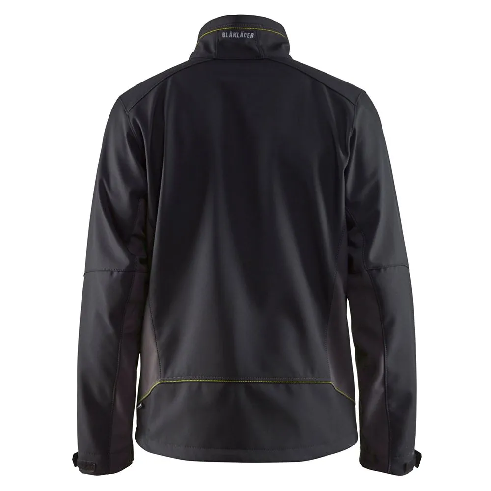 Bl&#xE5;kl&#xE4;der&#x20;4950-2516&#x20;Softshell&#x20;Jacket&#x20;-&#x20;Black&#x2F;High&#x20;Vis&#x20;Yellow