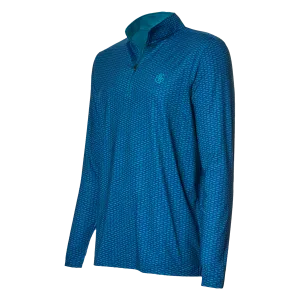 Blue Micro Klutch Quarter-Zip