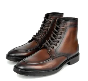 Bojoni Moneta Leather Brown Boots