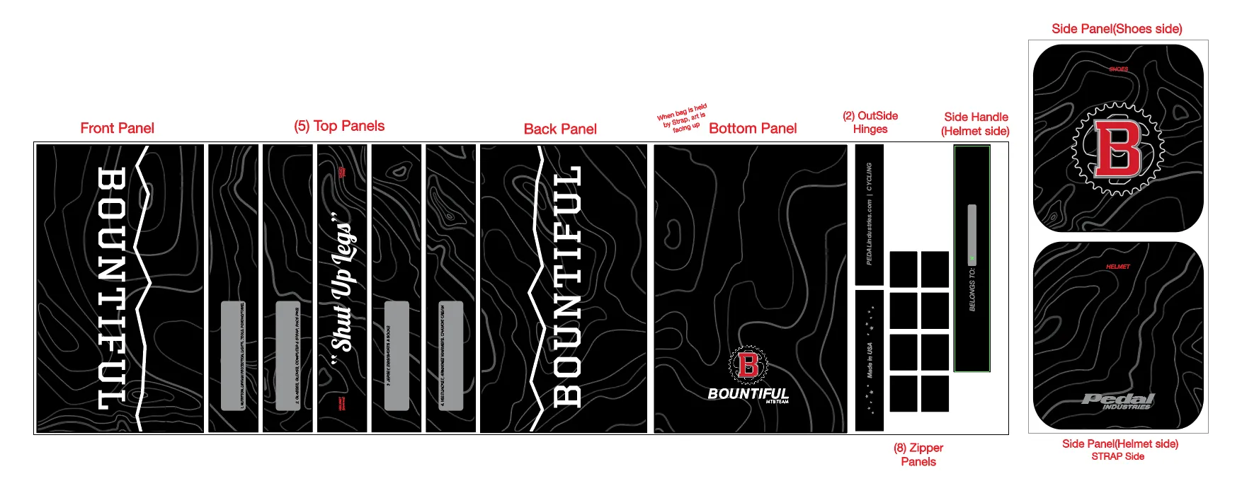 Bountiful MTB Team 2023 RACEDAY BAG™