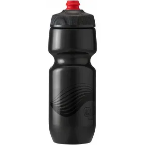 Breakaway Wave Bike Water Bottle - 24oz, Charcoal/Black