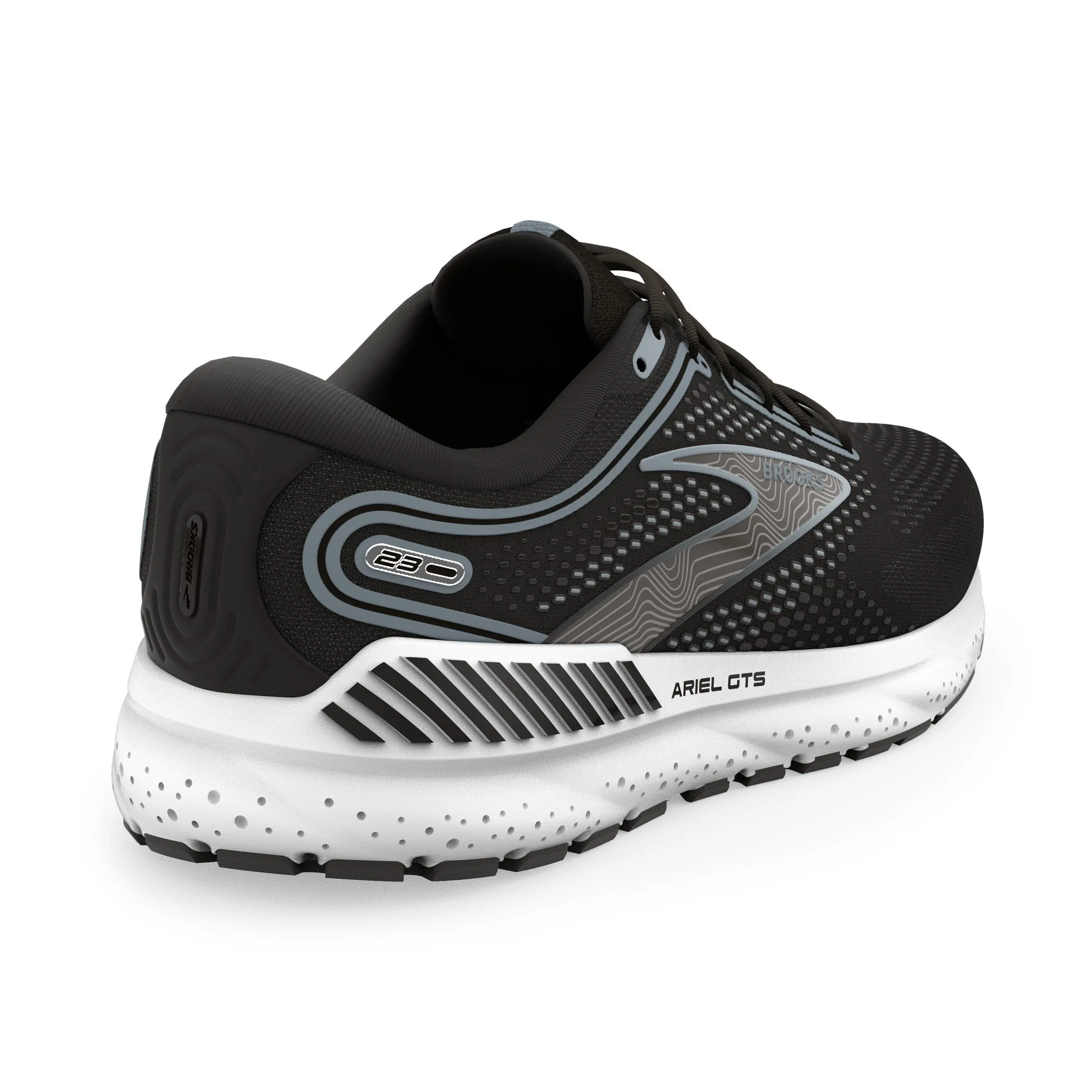 Brooks Ariel GTS 23 Black Grey White Women's