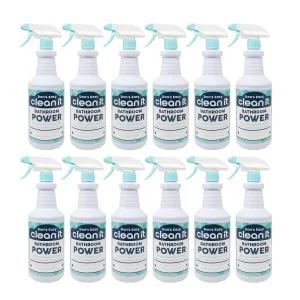 BULK CASE: Don's Easy Clean It Bathroom Power - 12 count