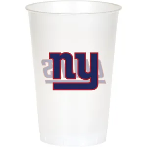 Bulk New York Giants 20 oz Plastic Cups (96 per Case)