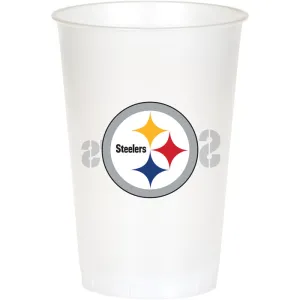 Bulk Pittsburgh Steelers 20 oz Plastic Cups (96 per Case)