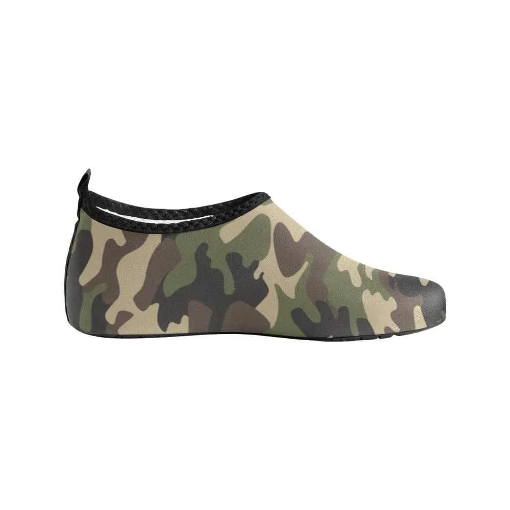 Camouflage Kid's Slip-On Water Shoes