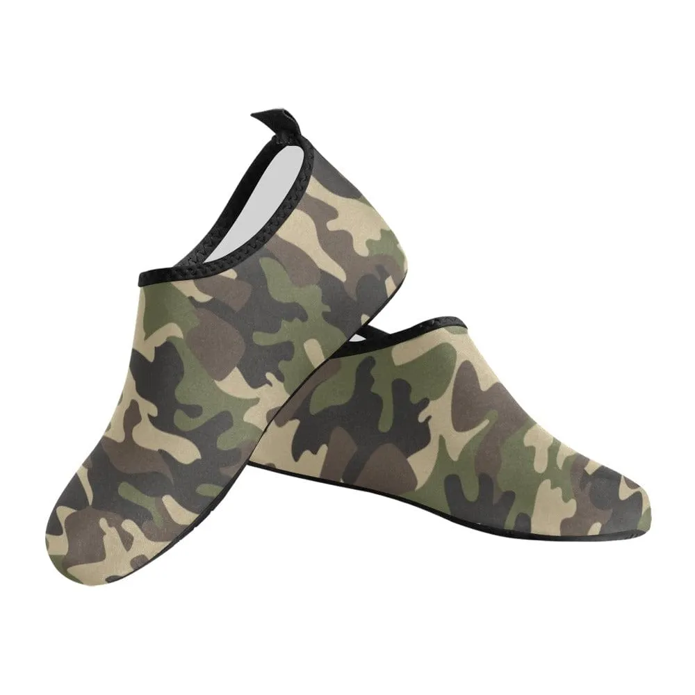 Camouflage Kid's Slip-On Water Shoes