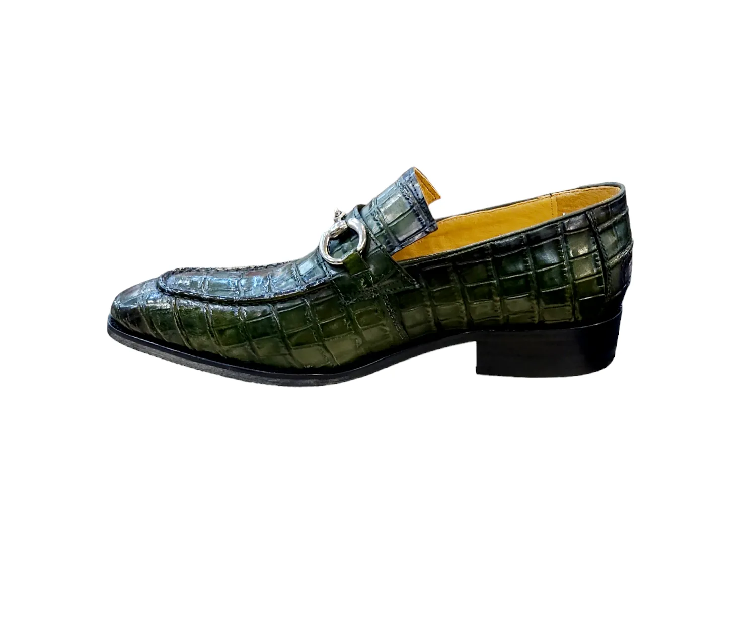 Carrucci Slip On Genuine Leather with Buckle