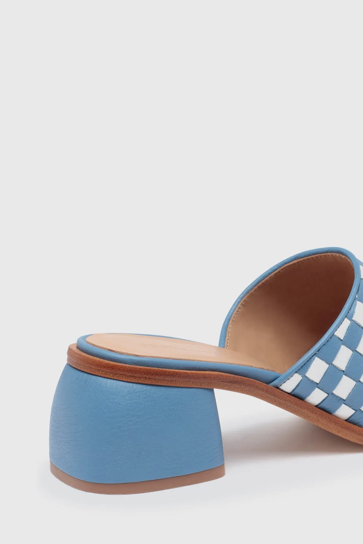 Chess Sandals - Sky Blue