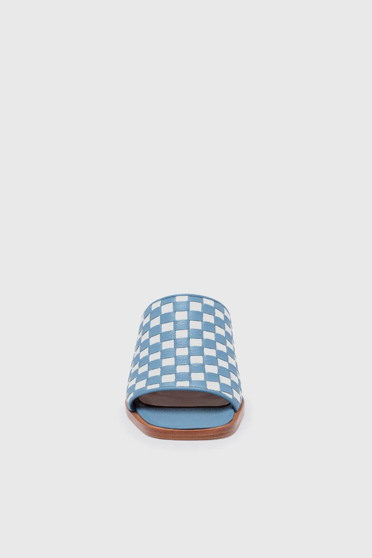 Chess Sandals - Sky Blue