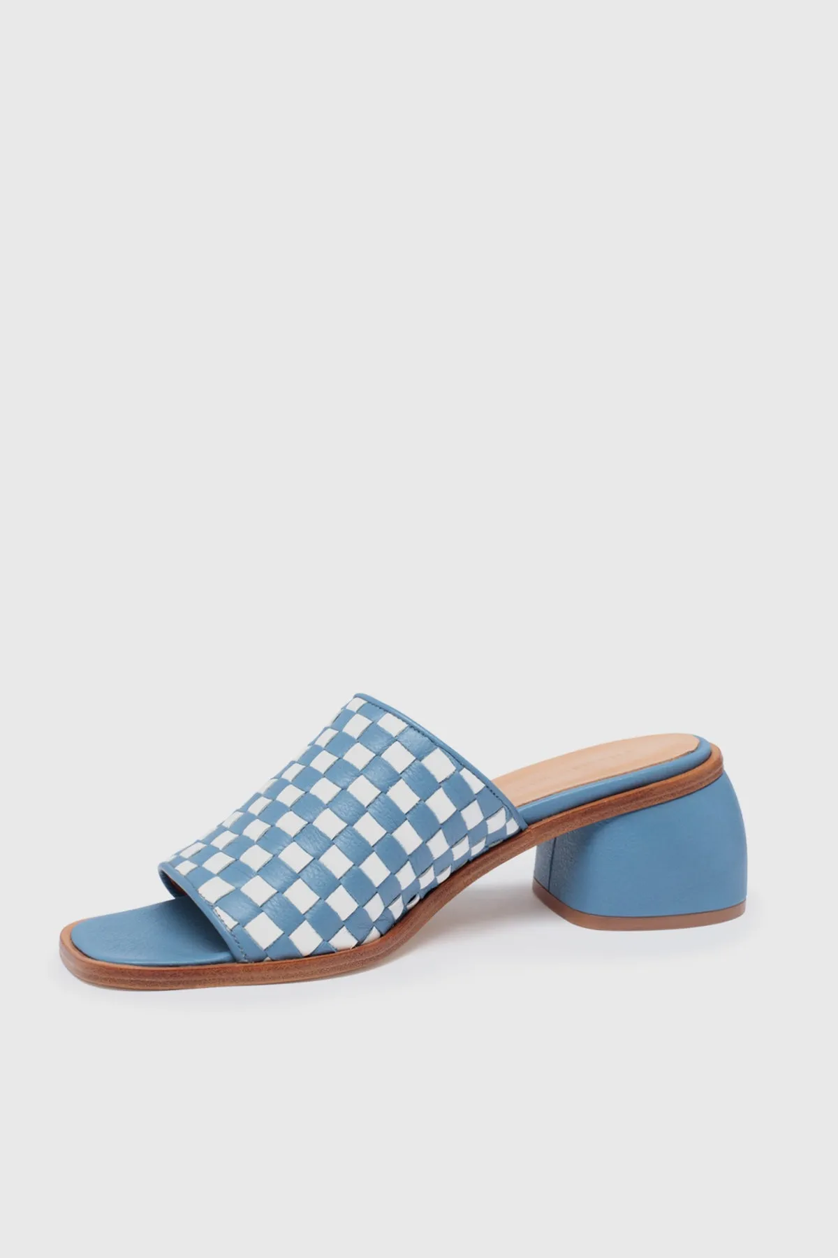 Chess Sandals - Sky Blue