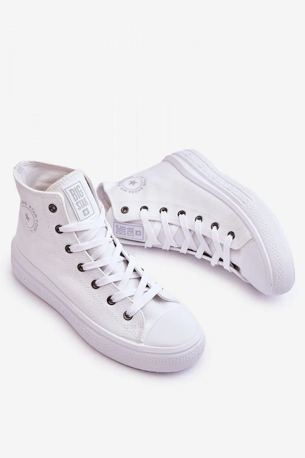 Chic High-Top Sneakers for Women - Model 180656