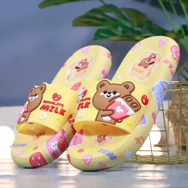 Chocolate Milk Bear Sandals