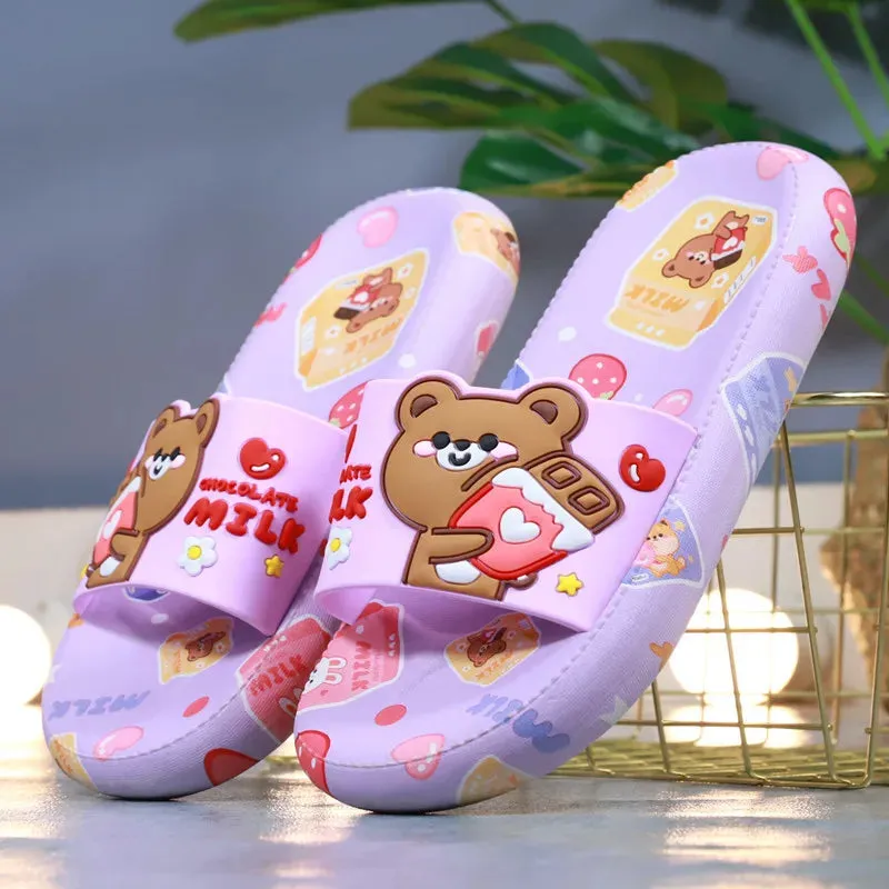 Chocolate Milk Bear Sandals