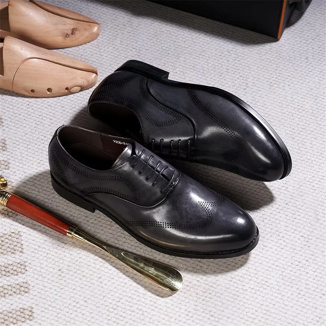 Classic Dapper Leather Dress Footwear