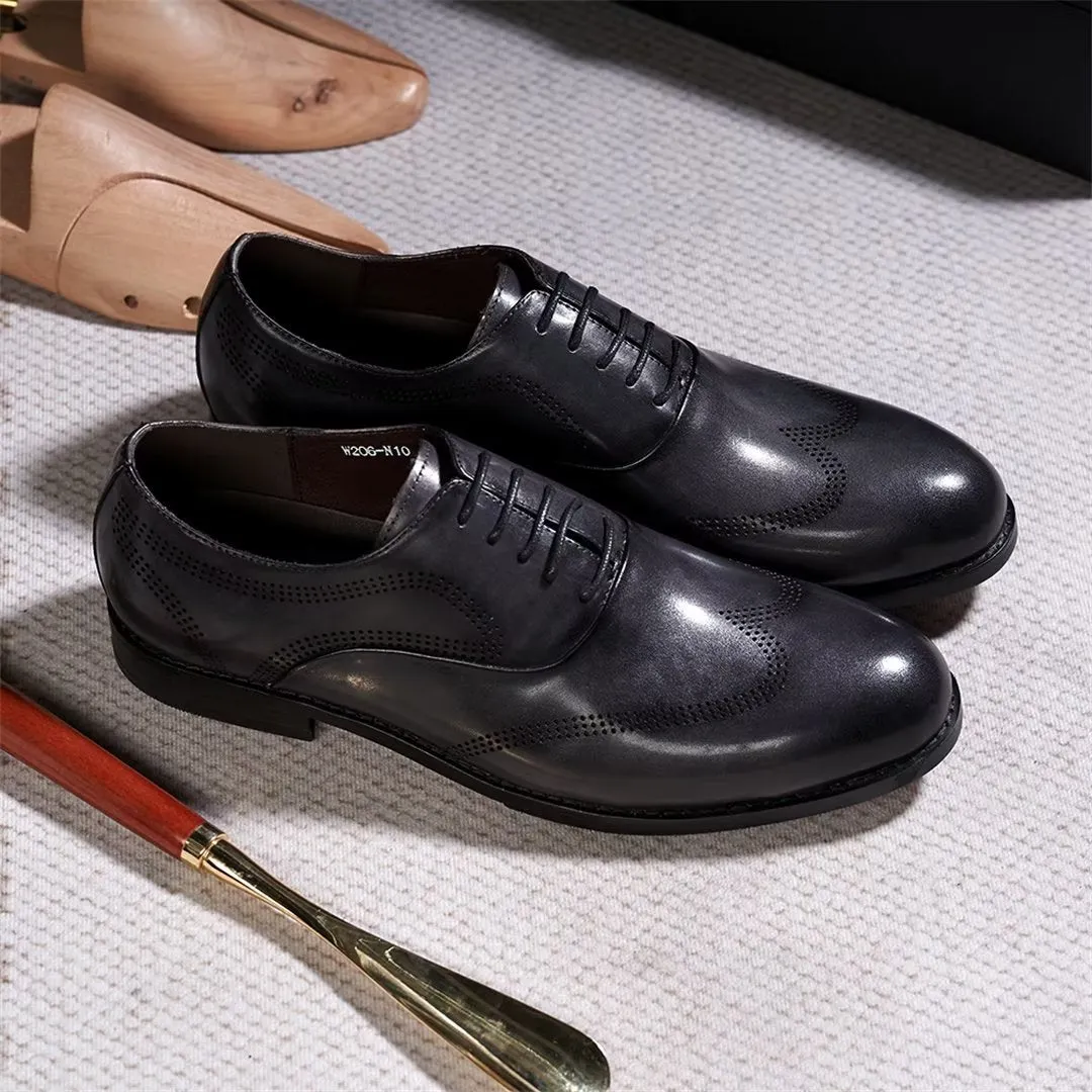 Classic Dapper Leather Dress Footwear