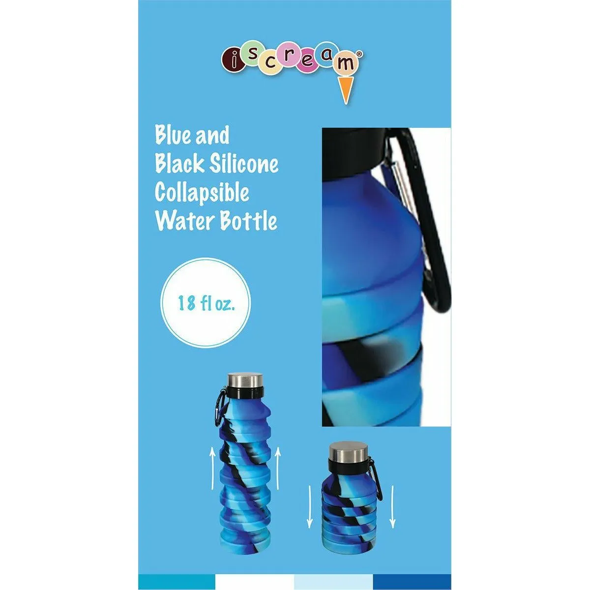 Collapsible Silicone Water Bottle