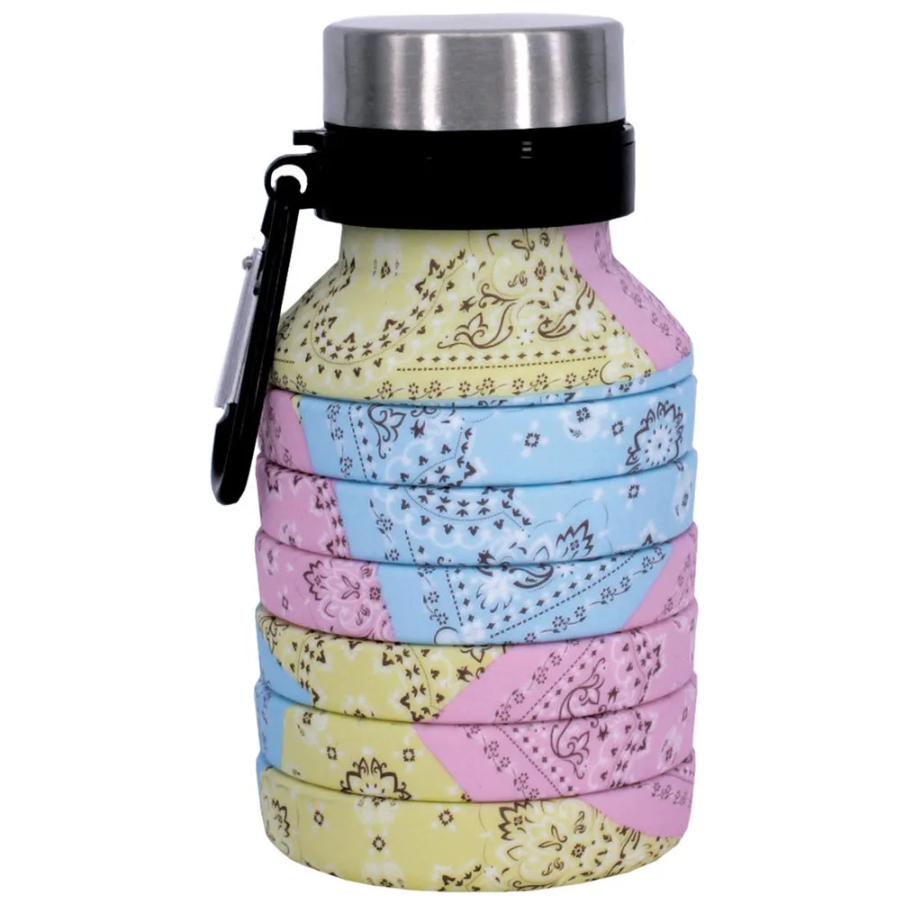 Collapsible Silicone Water Bottle