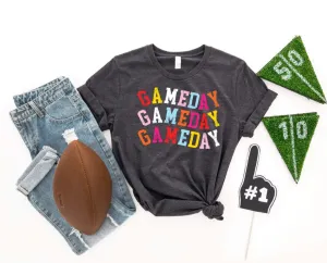 Colorful Game Day Top (Sweatshirt or Tee)