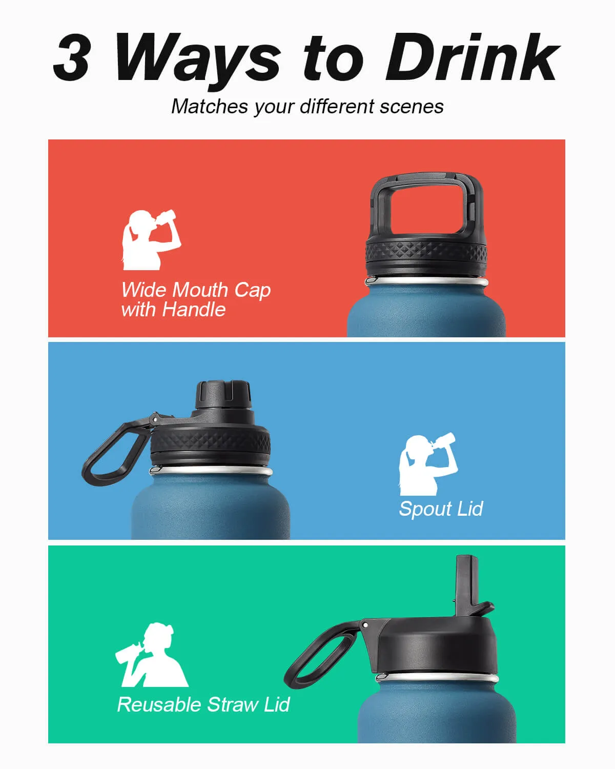 Coolflask 32 oz Water Bottle