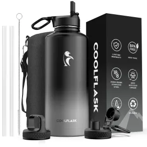 Coolflask 87 oz Water Bottle