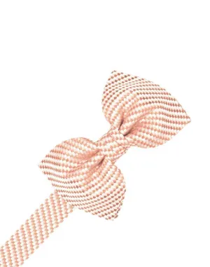 Coral Venetian Kids Bow Tie