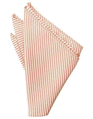 Coral Venetian Pocket Square