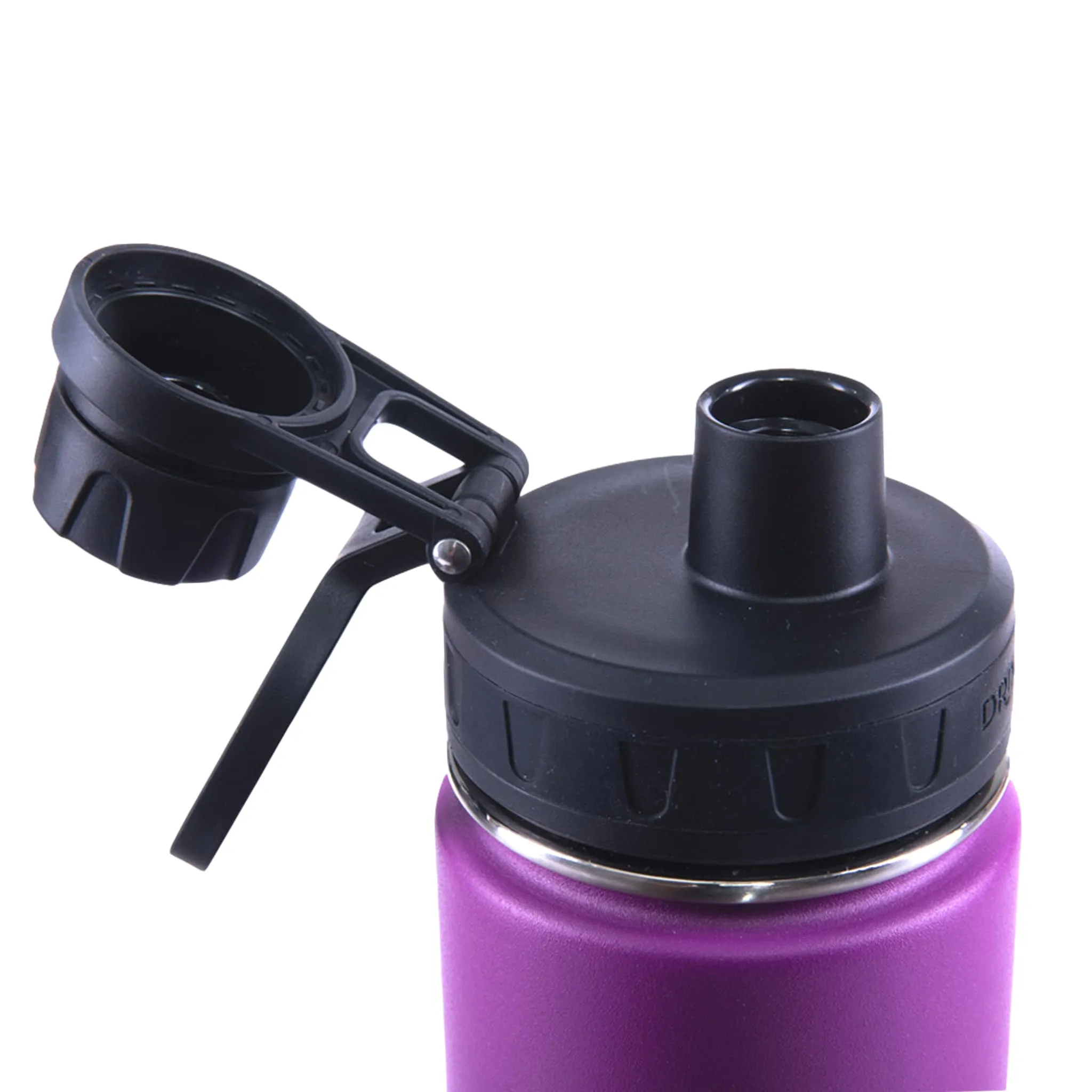 DRINCO® 22oz Stainless Steel Sport Water Bottle - Deep Purple