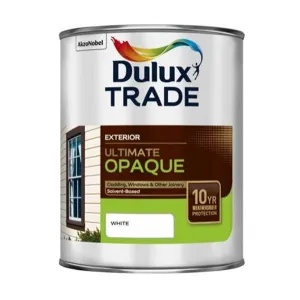 Dulux Trade Exterior Black Ultimate Solvent Based Opaque